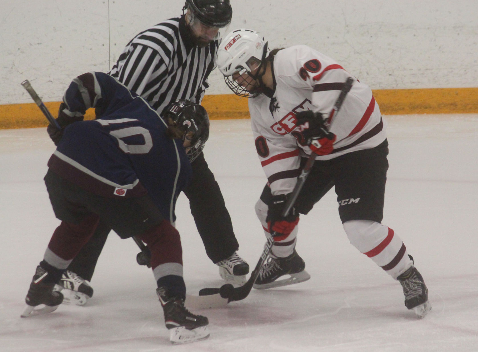 Chi-Hi/Menomonie girls hockey vs Appleton United at Eau Claire 12-28-17